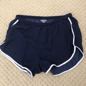 Navy blue aerie soft shorts